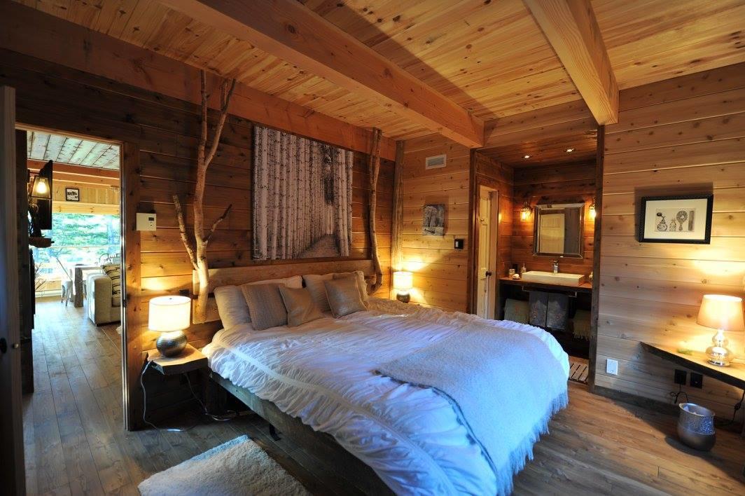 Les Bouleaux - Les Chalets Spa Canada La Malbaie Kültér fotó
