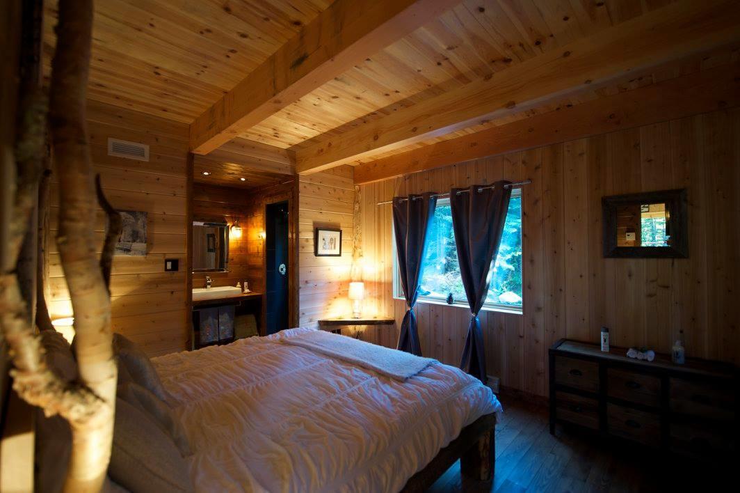 Les Bouleaux - Les Chalets Spa Canada La Malbaie Kültér fotó