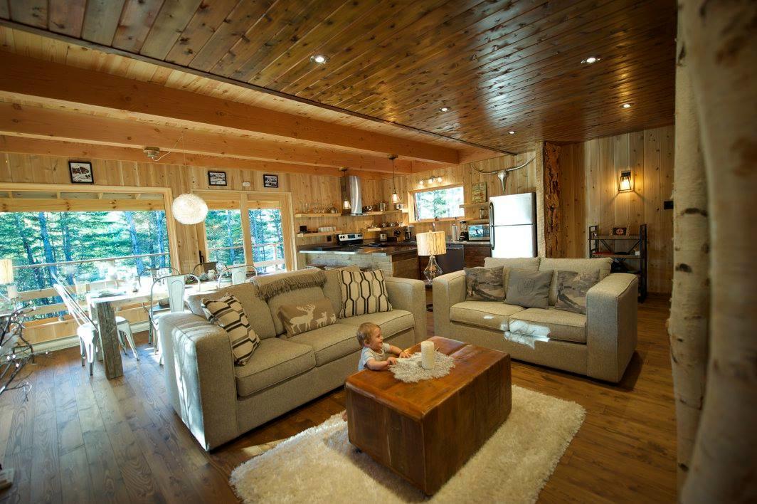 Les Bouleaux - Les Chalets Spa Canada La Malbaie Kültér fotó