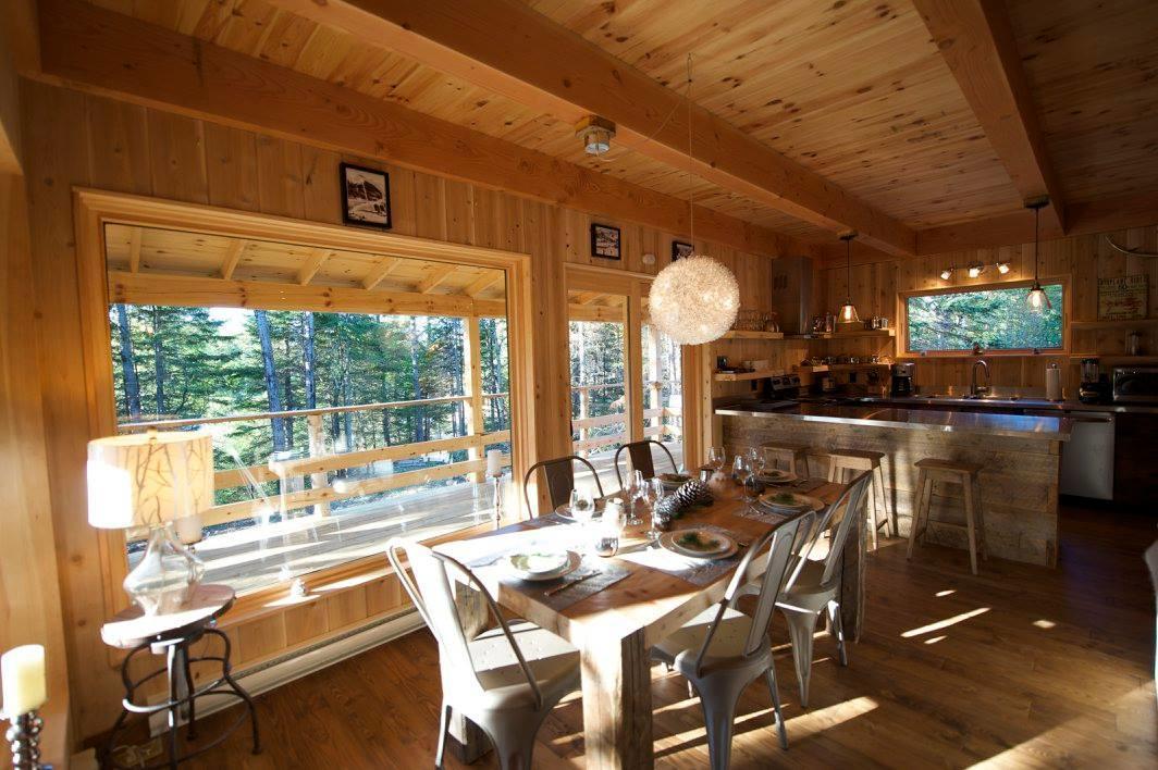 Les Bouleaux - Les Chalets Spa Canada La Malbaie Kültér fotó