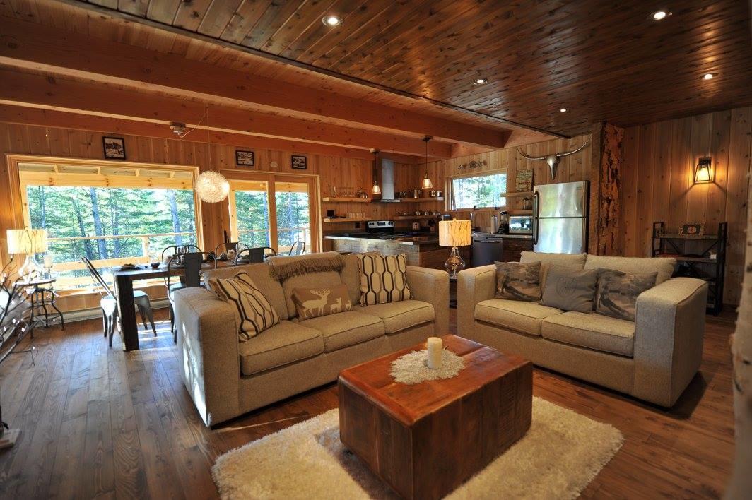 Les Bouleaux - Les Chalets Spa Canada La Malbaie Kültér fotó