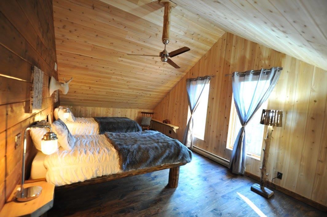 Les Bouleaux - Les Chalets Spa Canada La Malbaie Kültér fotó