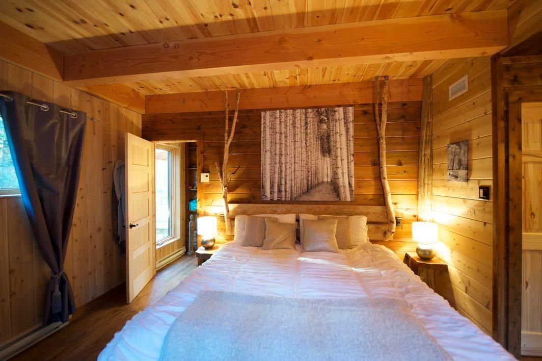 Les Bouleaux - Les Chalets Spa Canada La Malbaie Kültér fotó