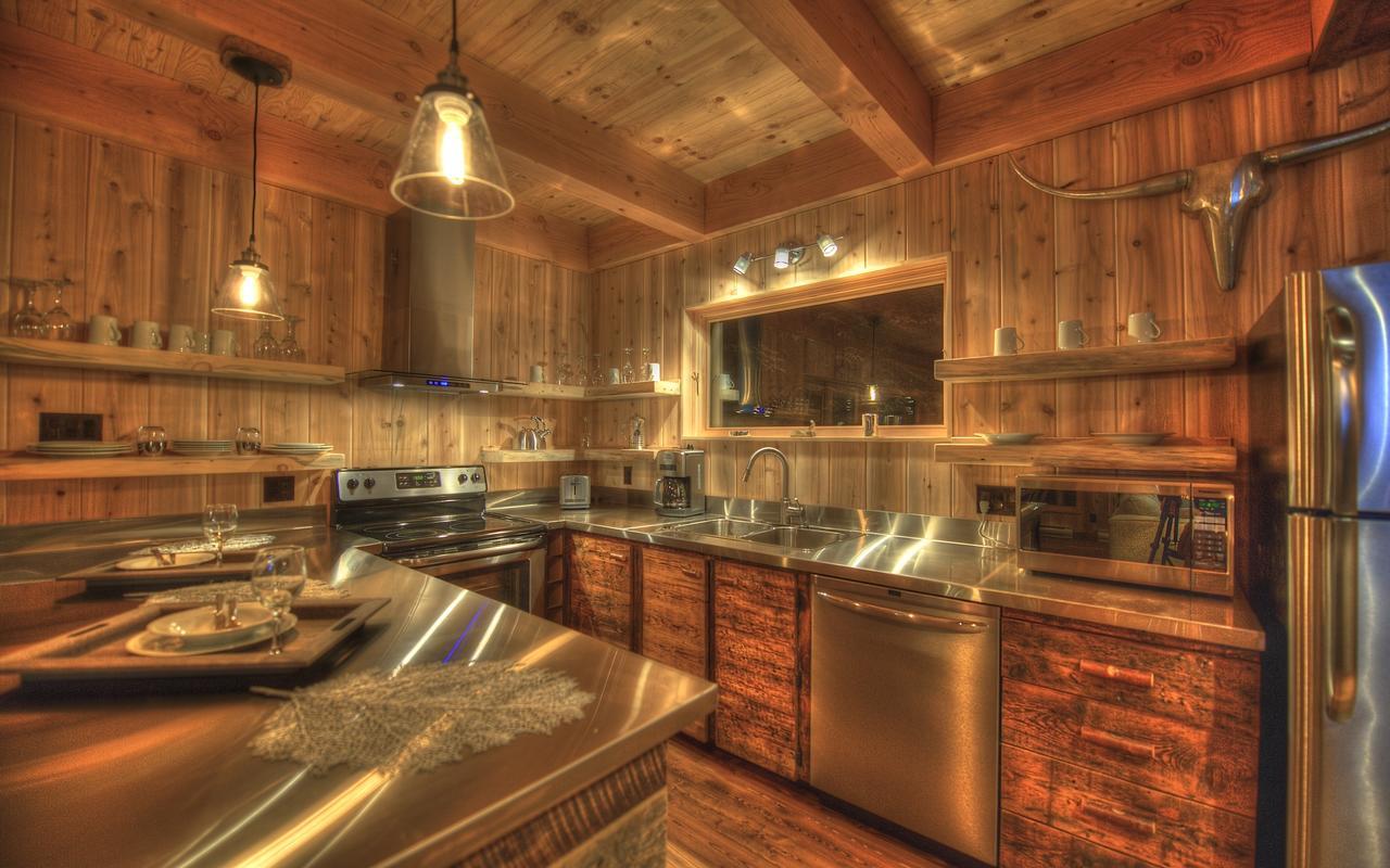 Les Bouleaux - Les Chalets Spa Canada La Malbaie Kültér fotó