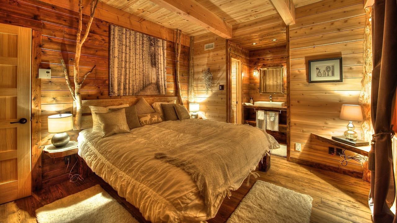Les Bouleaux - Les Chalets Spa Canada La Malbaie Kültér fotó
