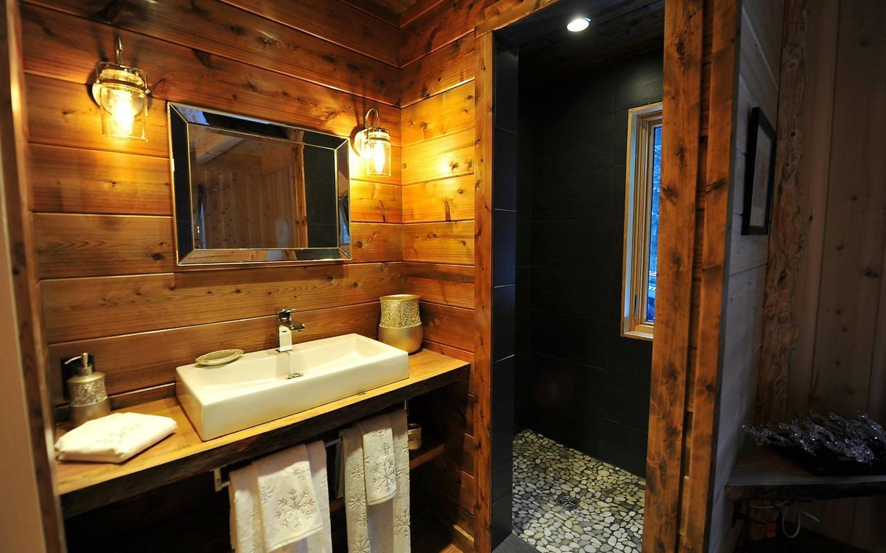 Les Bouleaux - Les Chalets Spa Canada La Malbaie Kültér fotó