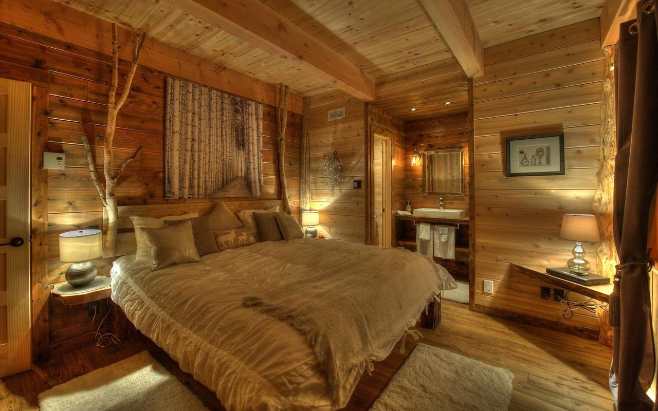 Les Bouleaux - Les Chalets Spa Canada La Malbaie Kültér fotó