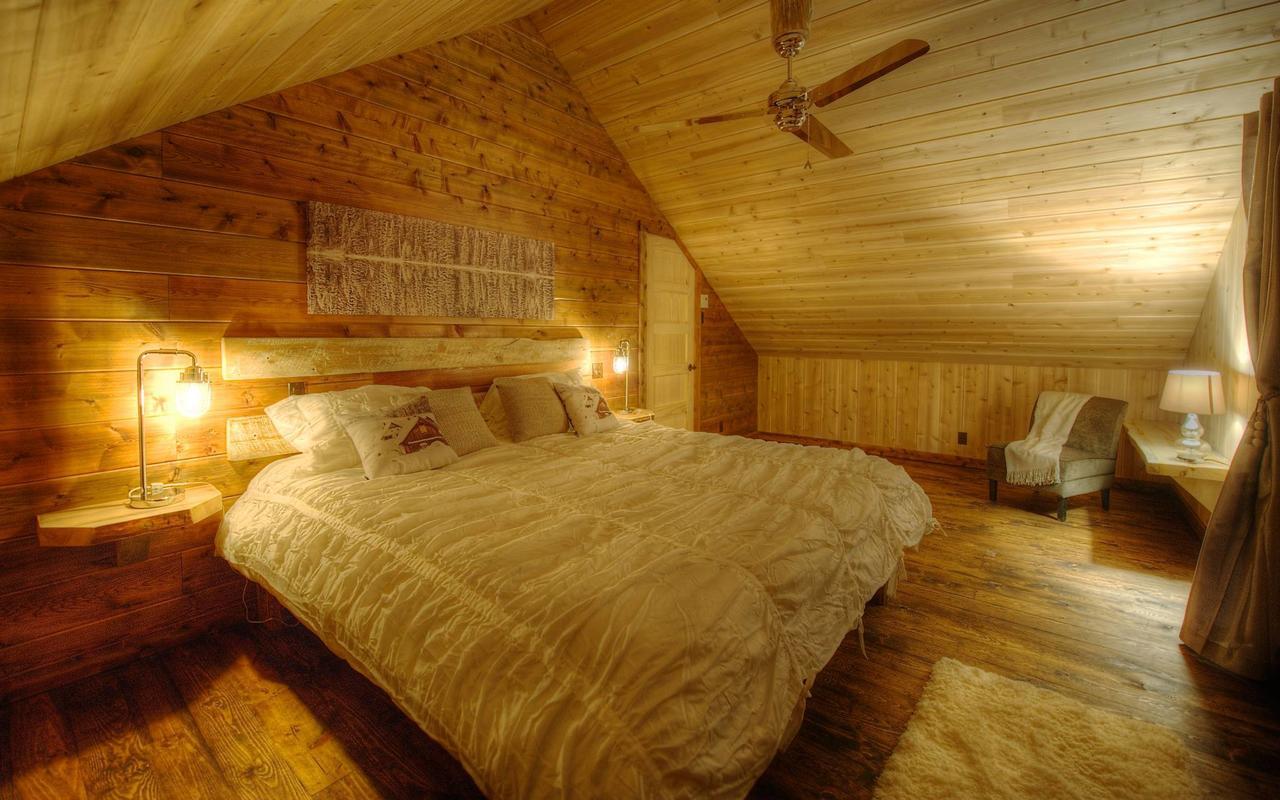 Les Bouleaux - Les Chalets Spa Canada La Malbaie Kültér fotó