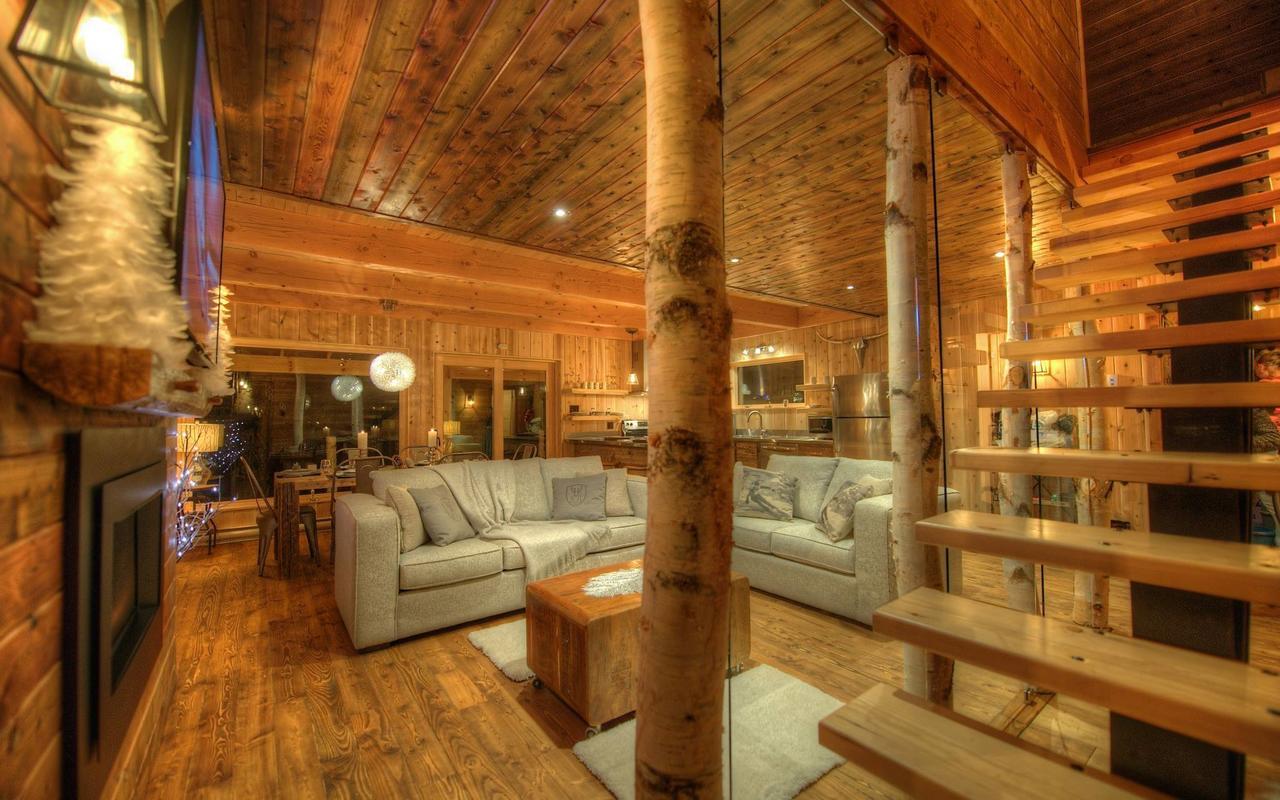 Les Bouleaux - Les Chalets Spa Canada La Malbaie Kültér fotó